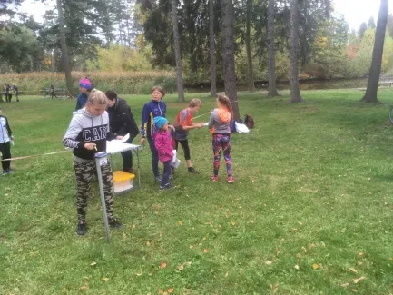 Liga škol_Orientační běh