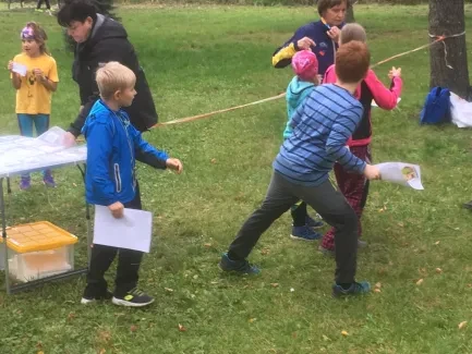 Liga škol_Orientační běh