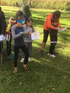 Liga škol_Orientační běh