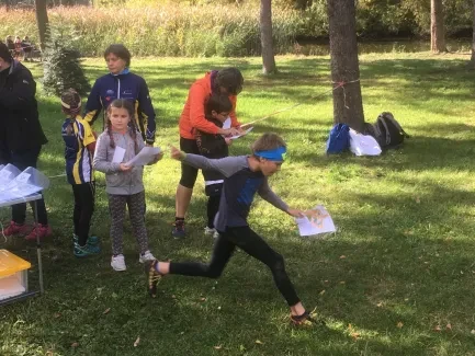 Liga škol_Orientační běh