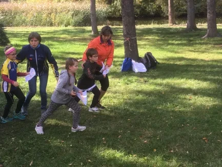 Liga škol_Orientační běh