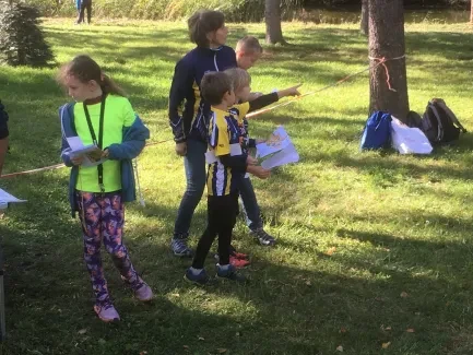 Liga škol_Orientační běh