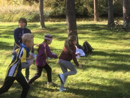 Liga škol_Orientační běh