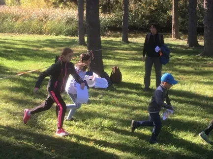 Liga škol_Orientační běh