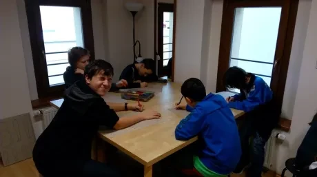 Výtvarná dílna v divadle Drak a VI. A