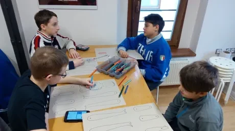 Výtvarná dílna v divadle Drak a VI. A