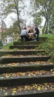 Landart a lampičky ve školní družině