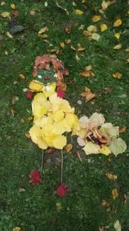 Landart a lampičky ve školní družině