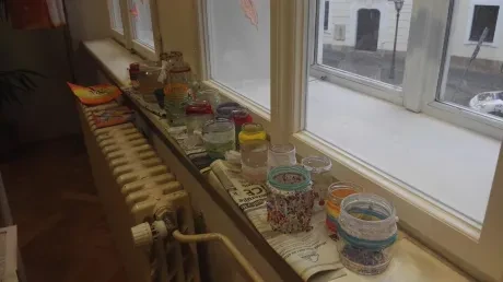 Landart a lampičky ve školní družině