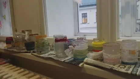 Landart a lampičky ve školní družině