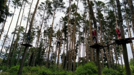 Lanový park a Paintball - 7. A