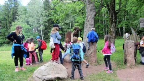 Škola v přírodě 1.B, 2.A - Janské Lázně (část 1)