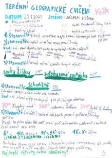 Geografická procházka_výstupy
