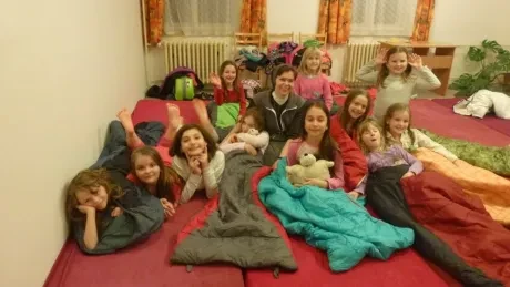 Přespávačka kroužku Ovečka