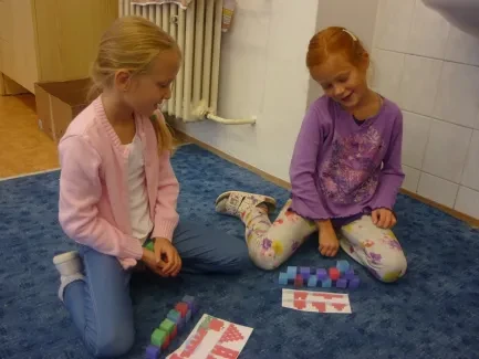 První seznámení s geometrií v 1. B