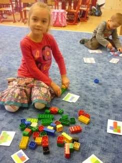 První seznámení s geometrií v 1. B