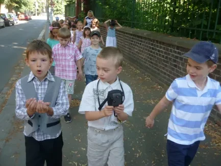 Návštěva v klášteře - 1. A a 1. B