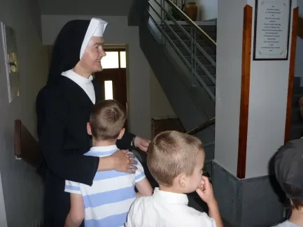 Návštěva v klášteře - 1. A a 1. B