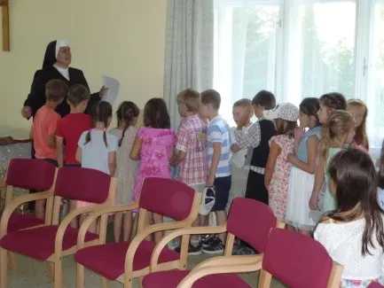 Návštěva v klášteře - 1. A a 1. B