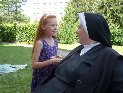 Návštěva v klášteře - 1. A a 1. B