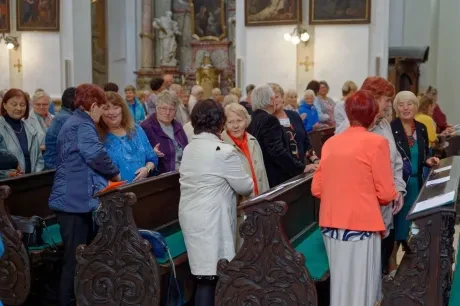 Diecézní setkání seniorů s žáky naší školy