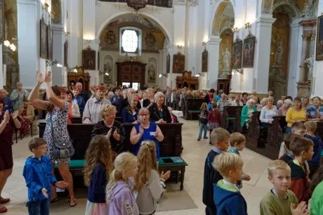 Diecézní setkání seniorů s žáky naší školy