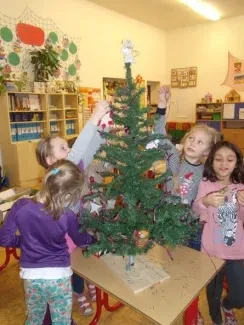 Vánoční putování v ŠD u prvňáků