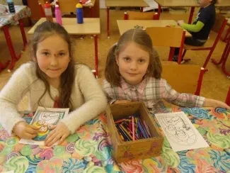 Postní cesta v ŠD u prvňáků