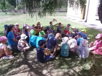 Putování s hradeckými lvy do kláštera - ŠD 1.tř.