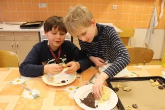 Pečení sušenek 3. A