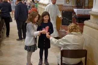 Diecézní setkání seniorů s žáky naší školy